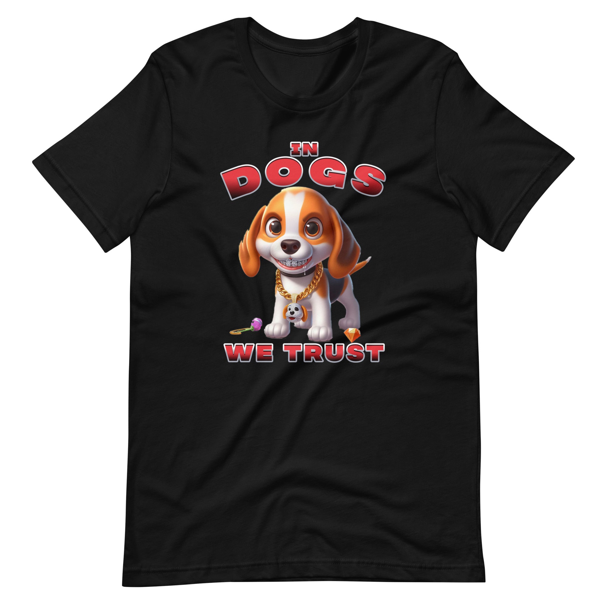 "In Dogs We Trust" T-shirt - Beagle