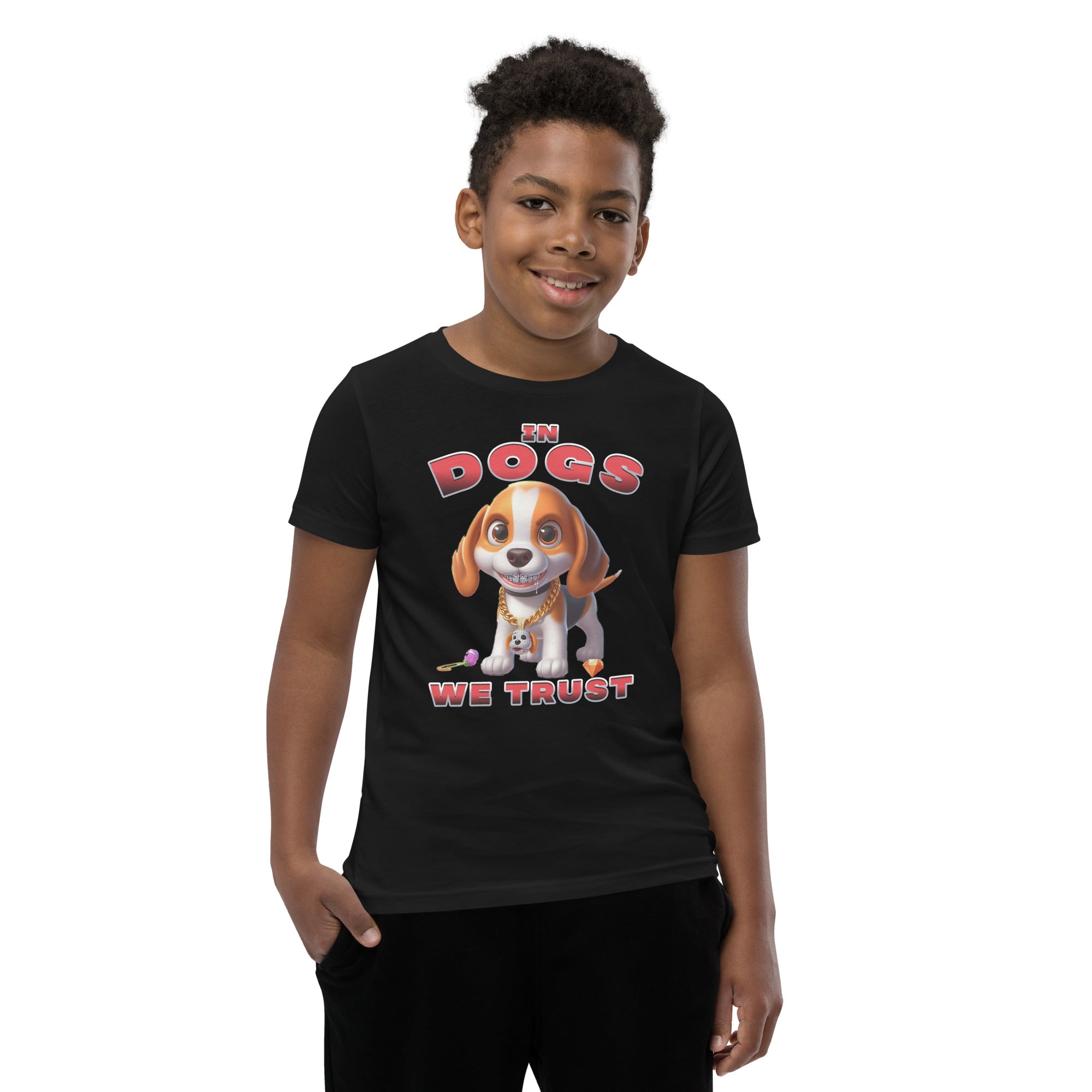"In Dogs We Trust" T-shirt - Beagle - Kids